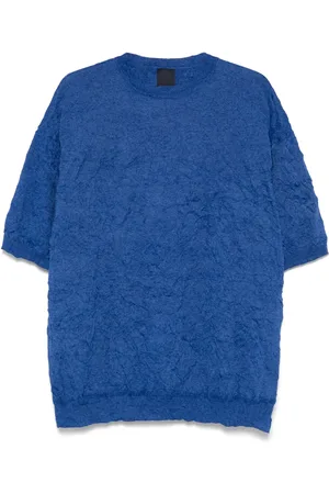 JUUN.J Playera con efecto arrugado