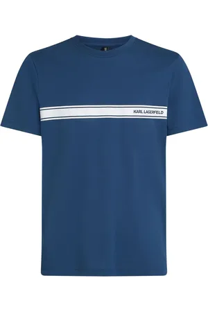 Karl Lagerfeld Playera con logo estampado