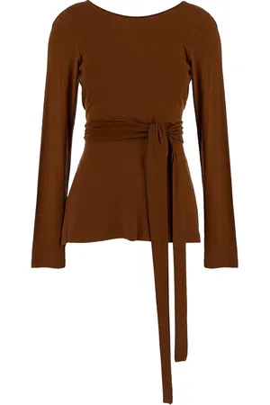 GENTRYPORTOFINO Blusa con cinturón