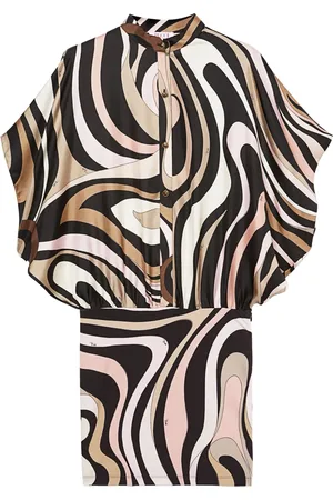 Puccini Vestido con estampado Marmo