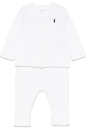 Ralph Lauren Set pantalones en tejido de ochos