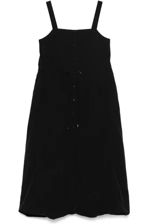 JUUN.J Vestido midi con cordones en la cintura