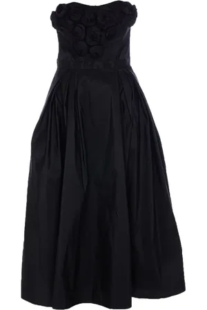 Elisabetta Franchi Vestido con aplique floral