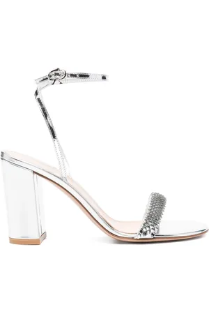 Gianvito Rossi Sandalias de piel con tacón de 80mm
