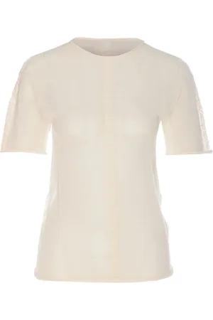 UMA WANG Playera de tejido fino