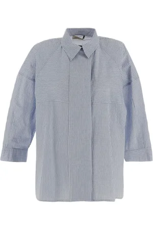 GENTRYPORTOFINO Camisa con rayas estampadas
