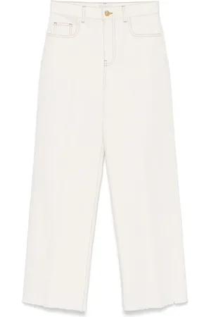 Giambattista Valli Jeans con bordes deshilachados