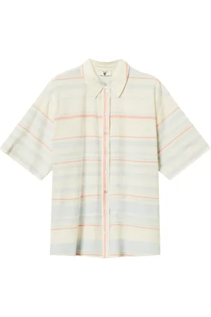 Twin-Set Camisa manga corta con rayas estampadas