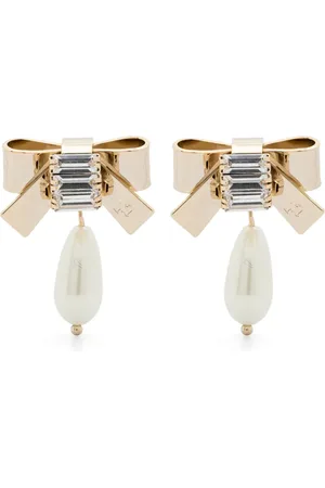 ROSANTICA Aretes con detalle de moño