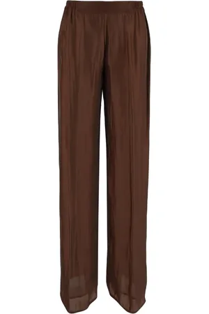 GENTRYPORTOFINO Pantalones palazzo con pinzas
