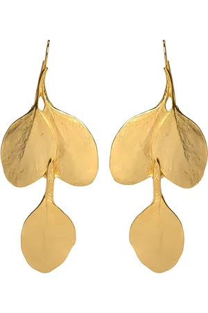 Kenneth Jay Lane Aretes Leaf