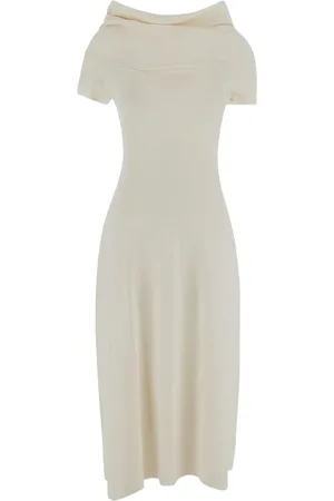 GENTRYPORTOFINO Vestido corto con cuello vuelto