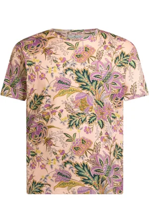 Etro Playera con estampado floral