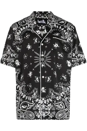 HACULLA Camisa con estampado de cachemira y botones