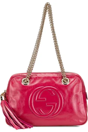 Gucci Bolsa de hombro Soho de charol con cadena 2000-2015