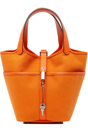 Hermès Bolsa de mano Toile Goeland Swift Cargo Picotin Lock 18 2022