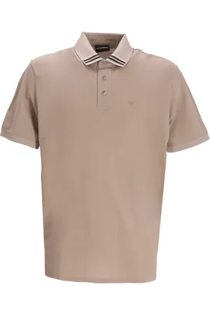 Emporio Armani Playera tipo polo con logo bordado