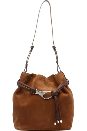 Orciani Leather bucket bag