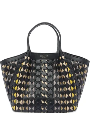 SERAPIAN Tote Mosaico Secret mini