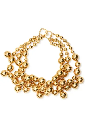 Kenneth Jay Lane Collar con detalles de mostacillas