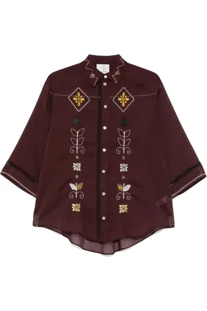 FORTE FORTE Camisa con bordado