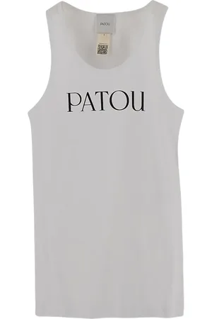 Patou Top sin mangas de algodón
