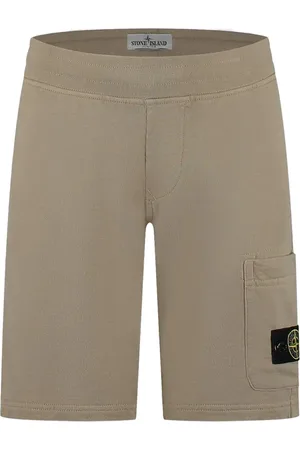 Stone Island Shorts con distintivo Compass