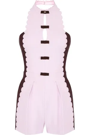 Elisabetta Franchi Jumpsuit festoneado