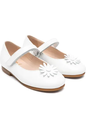Il gufo Flats con aplique floral