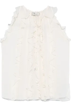 BLUMARINE Blusa con volantes