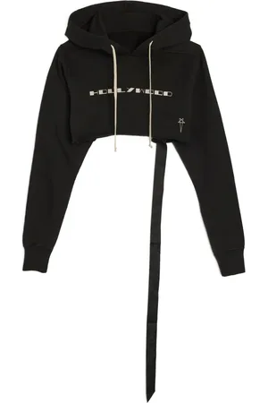 Rick Owens Hoodie de algodón