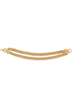 Givenchy Pulsera de cadena barbada 1990