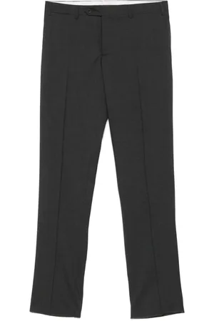 CANALI Pantalones con dobladillo vuelto