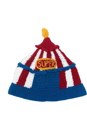 KIDSUPER STUDIOS Gorro Circus de ganchillo