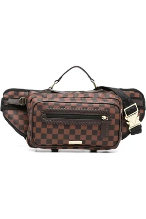 Sprayground Cangurera con motivo de cuadros