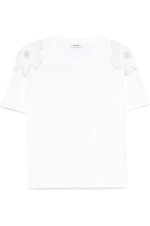 Sandro Playera con aplique floral