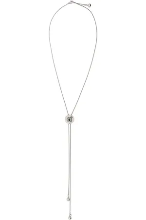 LEMAIRE Collar Cat Eye Rattle Bolo tie