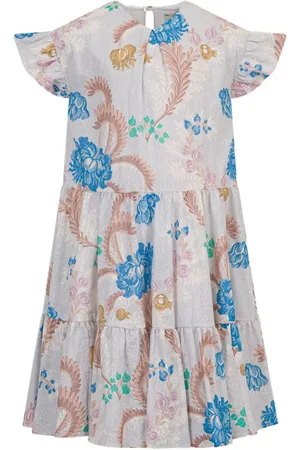 Etro Vestido con estampado de cachemira