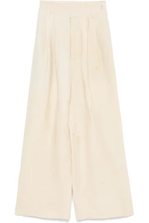 UMA WANG Pantalones con detalle de pinzas