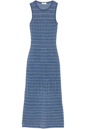 Sandro Vestido midi con diseño tejido