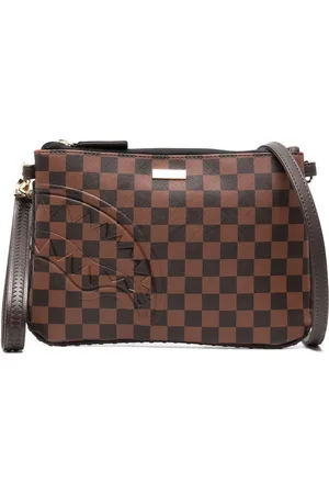 Sprayground Bolsa de mano con motivo de cuadros