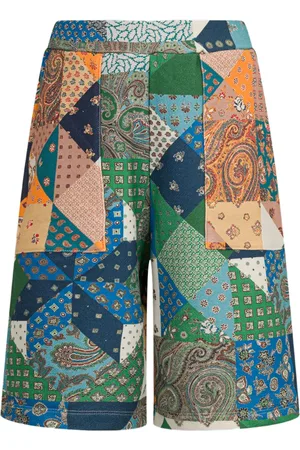 Etro Shorts con estampado patchwork