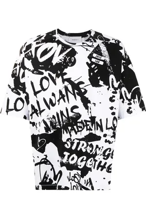 Ports V Playera con eslogan estampado