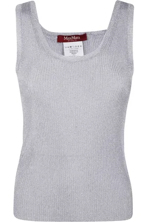 Max Mara Camiseta tejida de canalé
