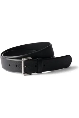 Prada Cinturón texturizado de piel