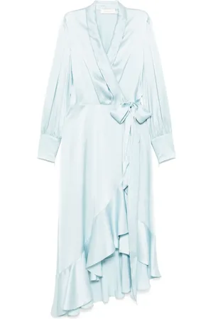 ZIMMERMANN Vestido midi de seda