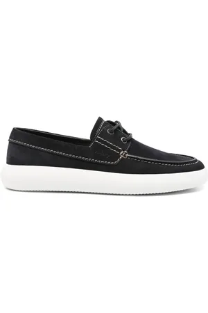 BRIONI Zapatos top sider de gamuza