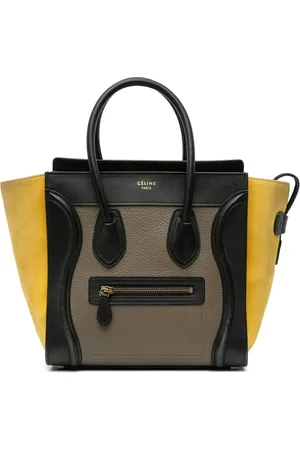 Céline Bolsa de mano Micro Tricolor Luggage Tote 2015