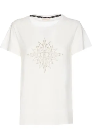 Liu Jo Camiseta con apliques de strass