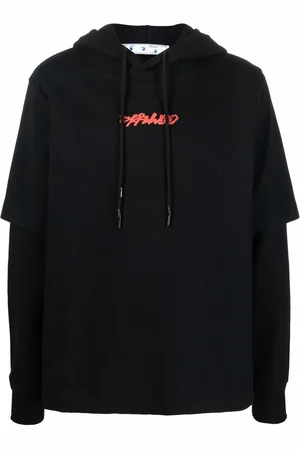 OFF-WHITE Hoodie con estampado Arrows